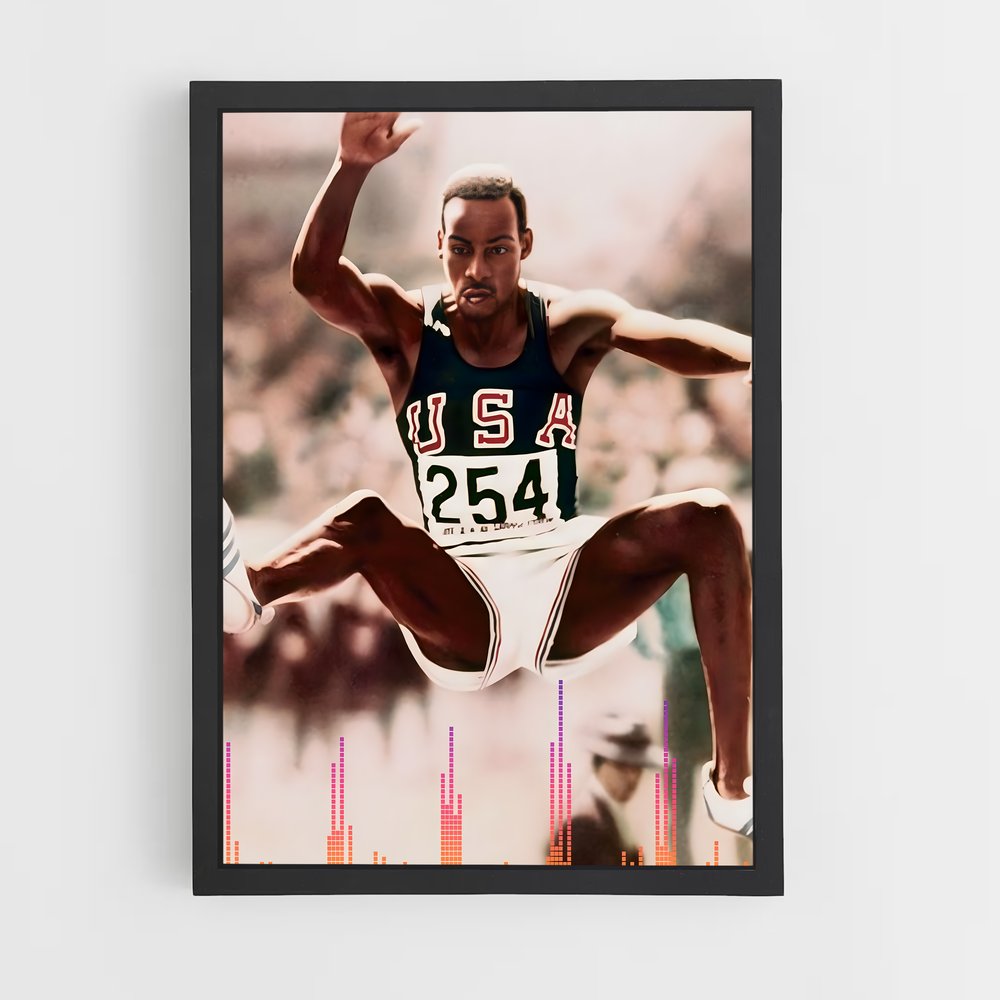 Poster L'Envol du Champion – affiche Athlétisme (vue 2)